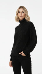 Blusão de Lã Trançado