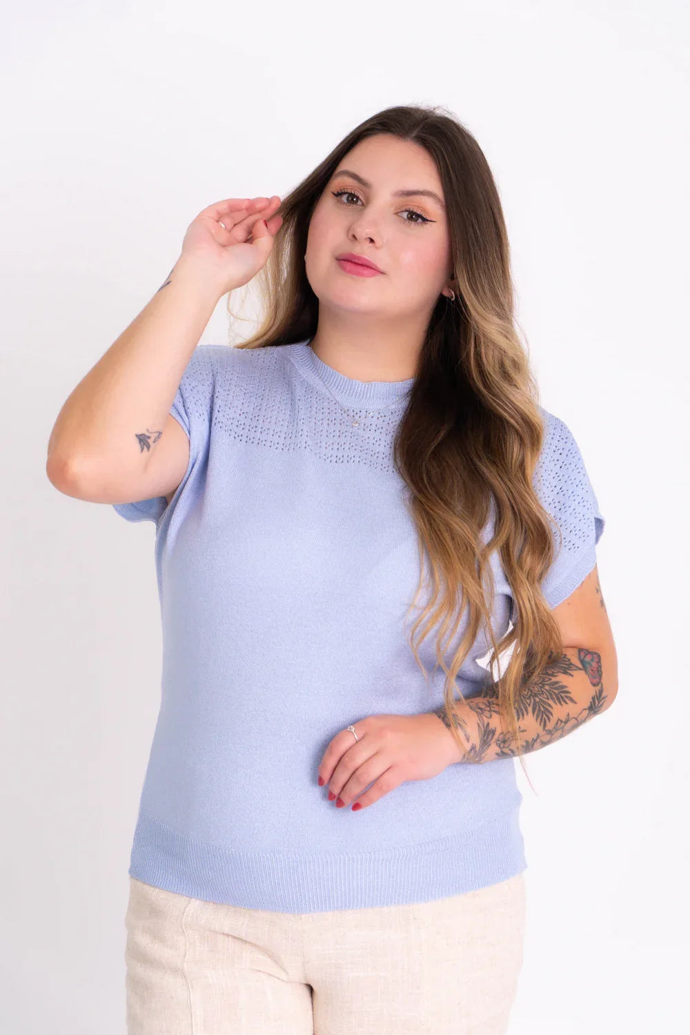 Blusinha Morcego Vazadinha