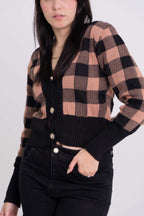 Casaco Xadrez Curto