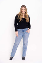 Blusa Modal com Decote V
