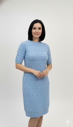 Vestido Trama Trançada