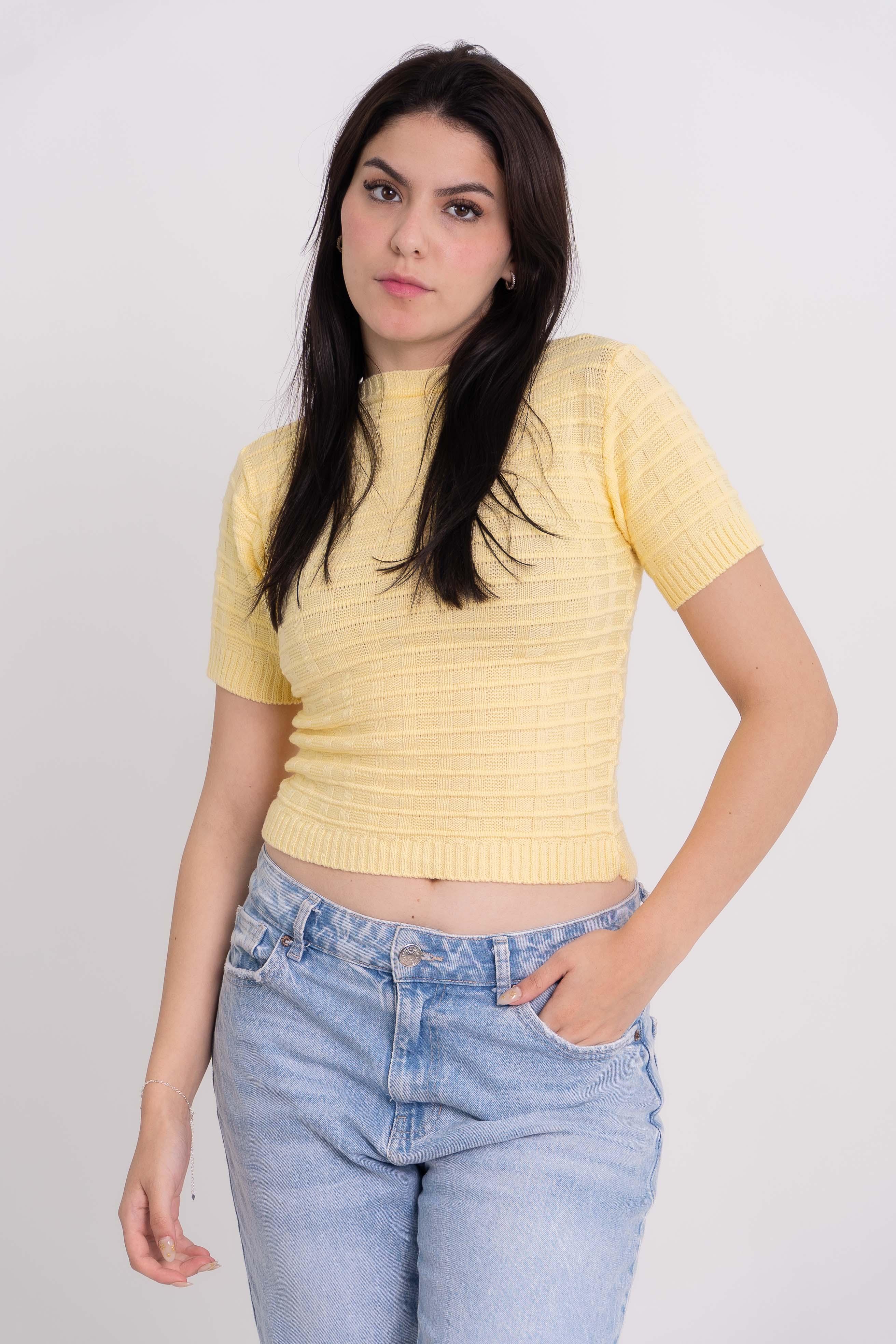 Tshirt Quadradinho Modal