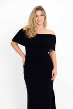 Vestido Ombro A Ombro Ondinhas