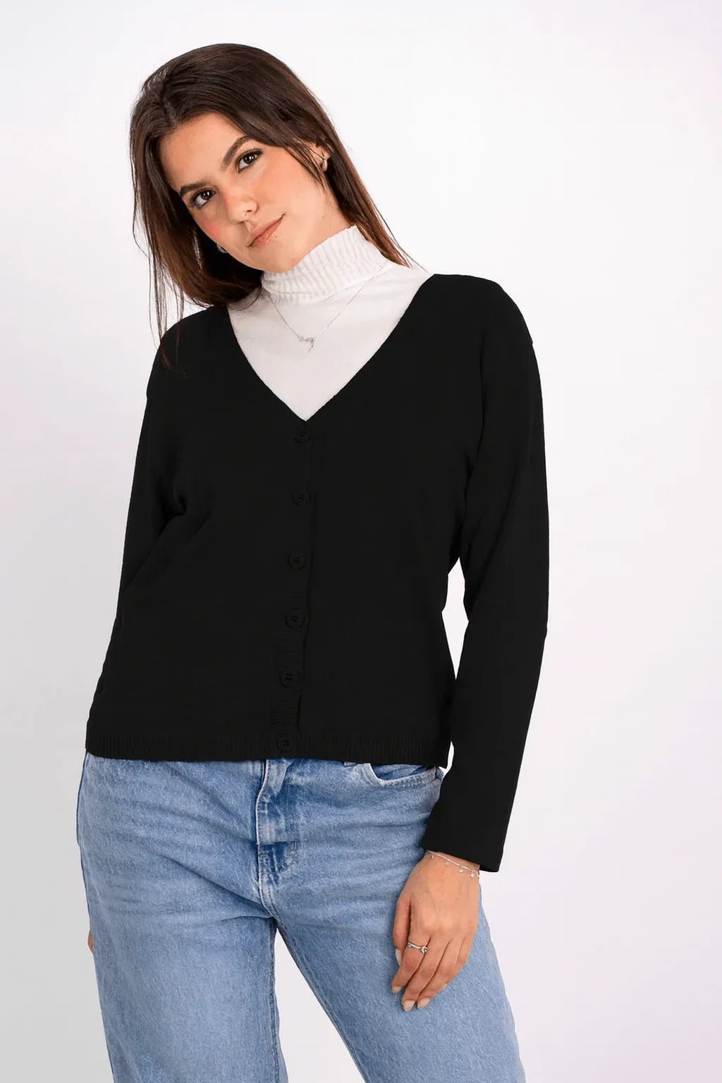 Casaco Básico Botões