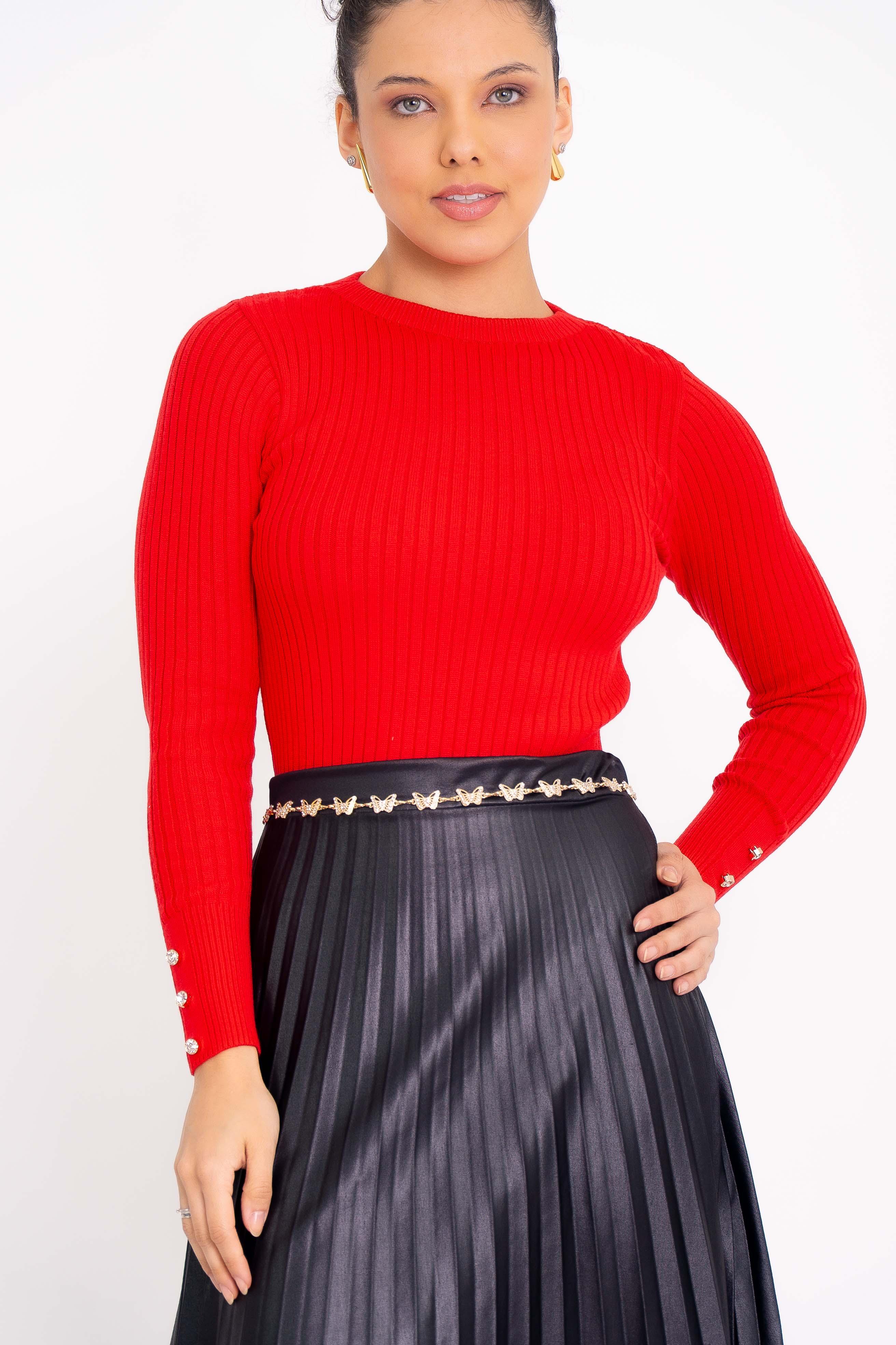 Blusa Modal com Botões