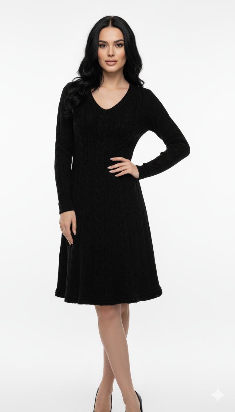 Vestido de lã