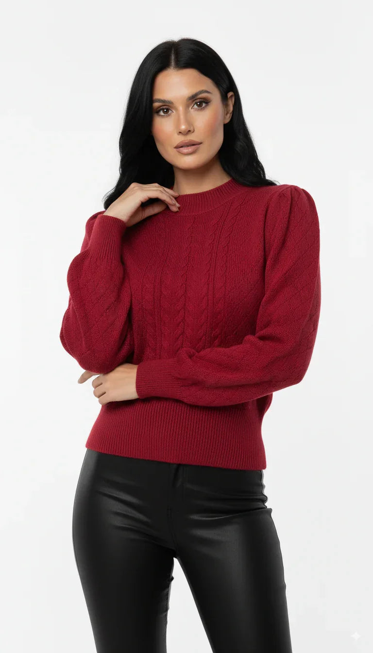 Blusa Trançada em Modal