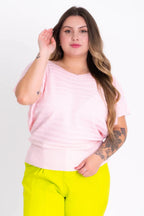 Blusinha Morcego Texturizada