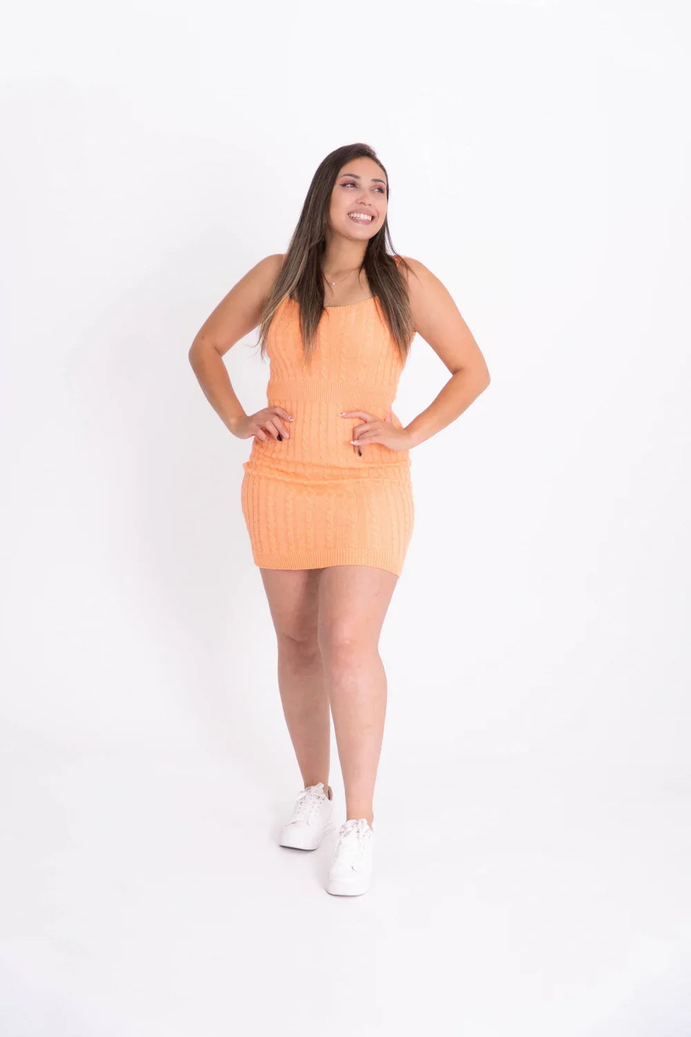 Vestido Modal Regata Tranças