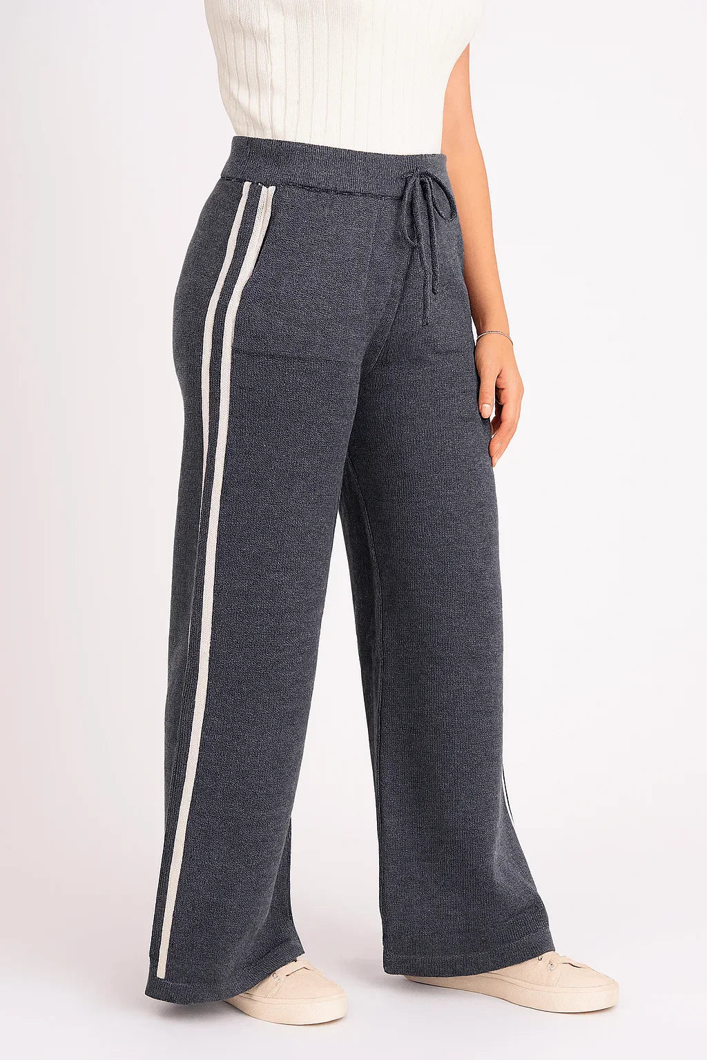 Calça Modal Listrada