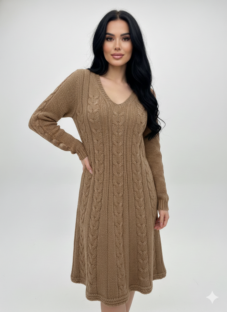 Vestido de lã