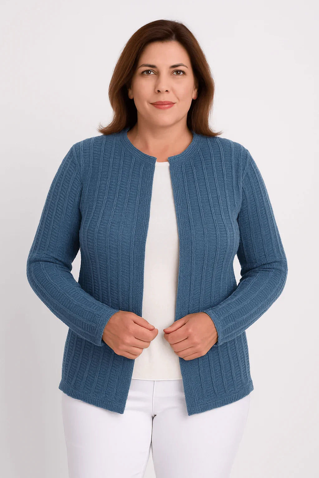 Casaco Detalhado Tijolinho