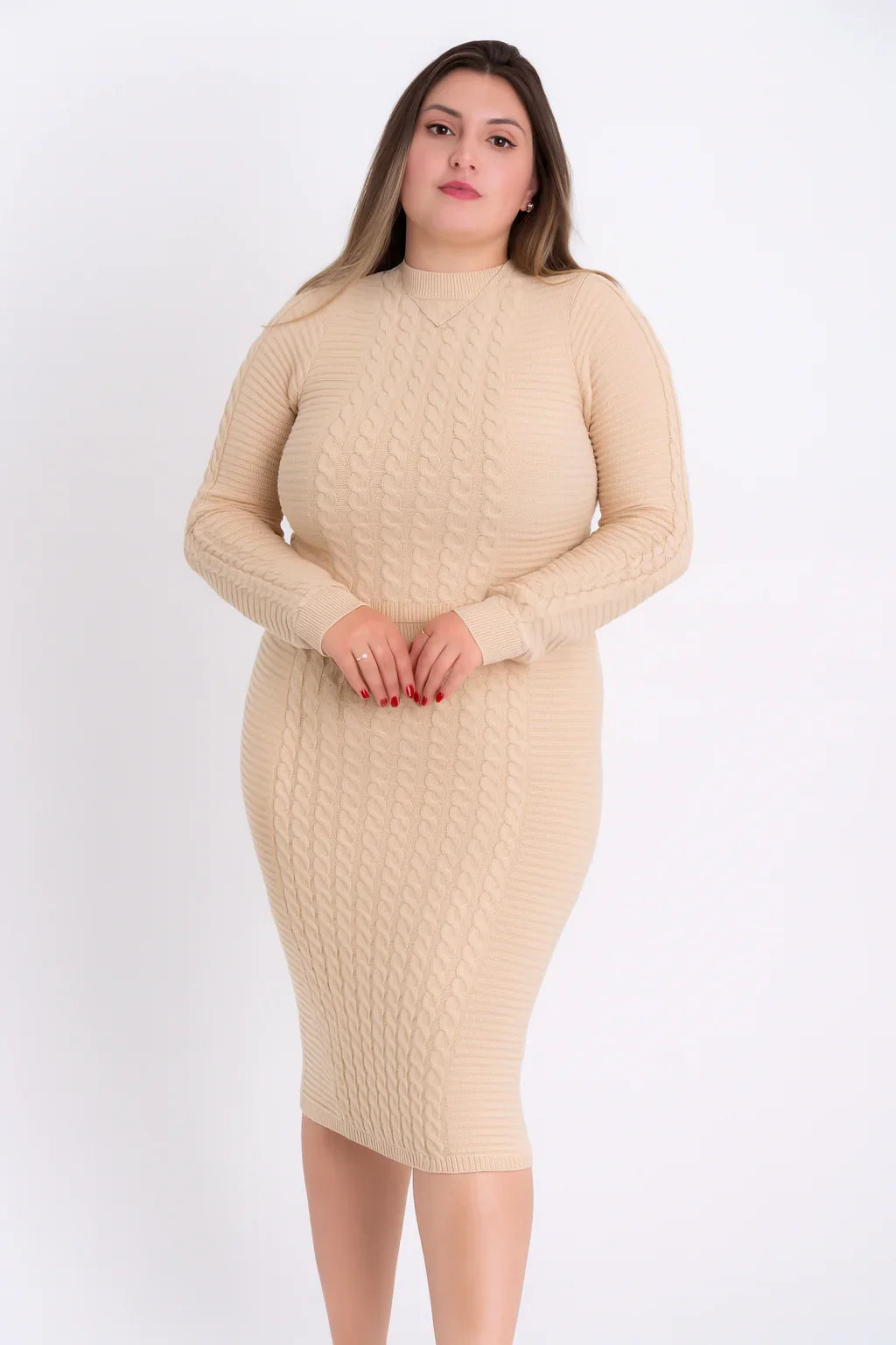 Conjunto Trançado Saia com Cropped