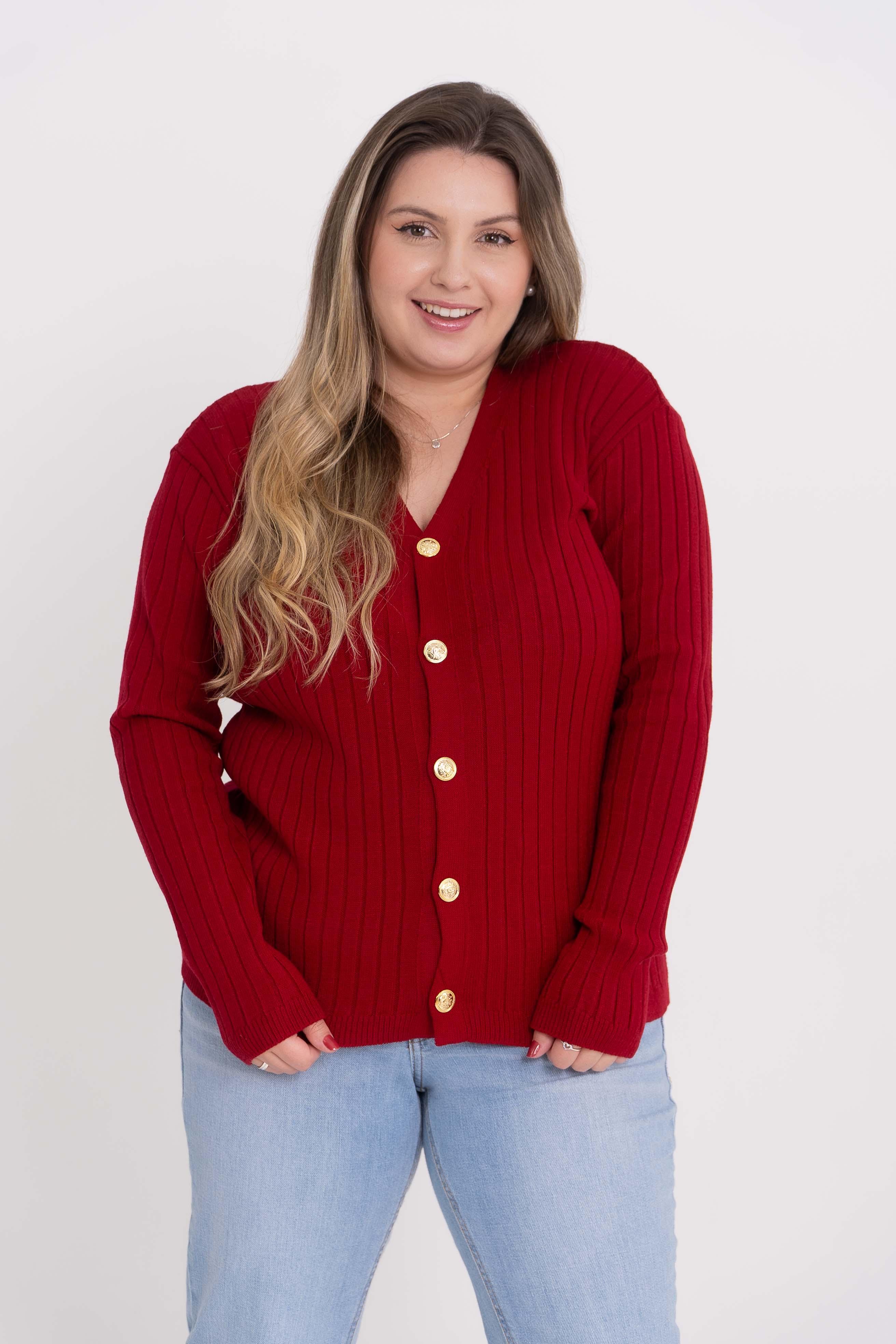 Casaco Canelado Modal