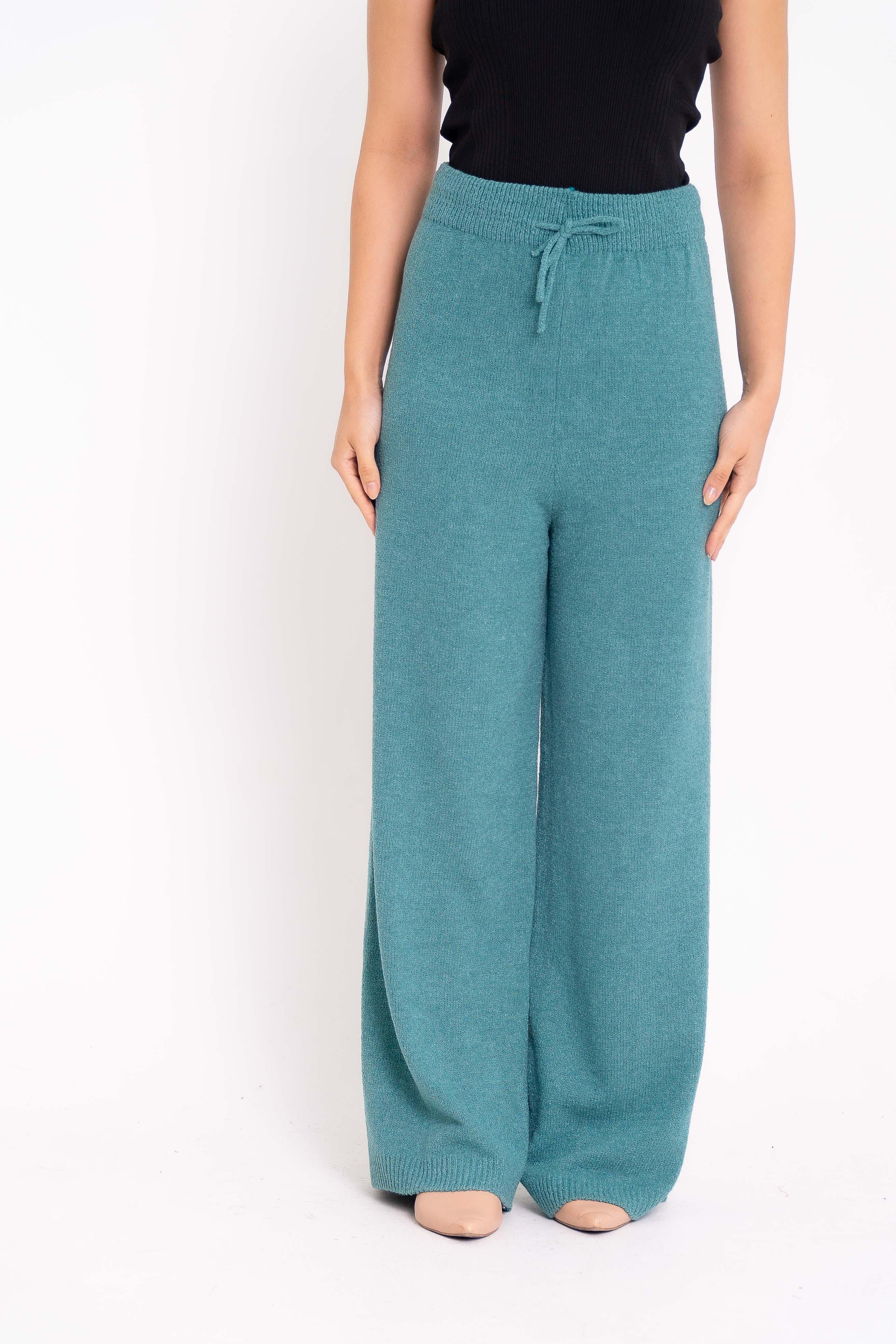 Calça Pantalona Lisa Mousse