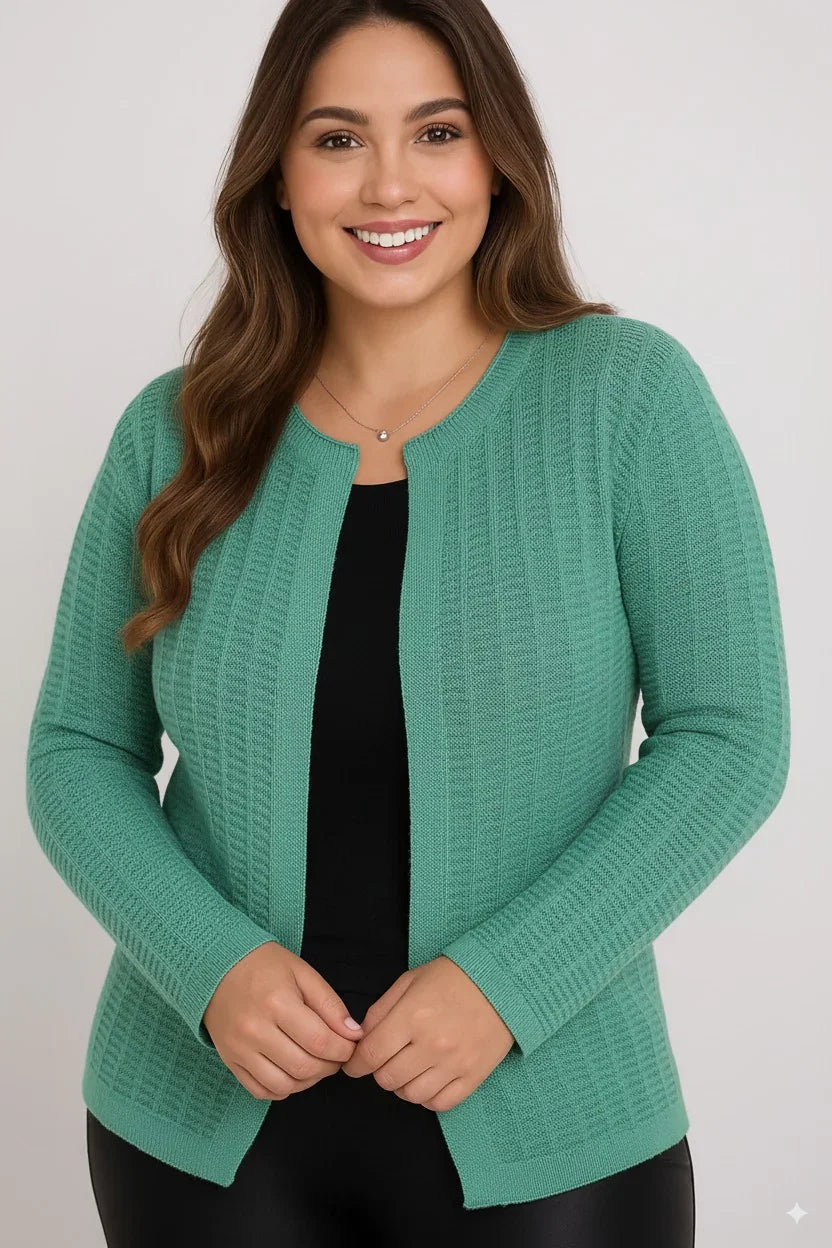 Casaco Detalhado Tijolinho