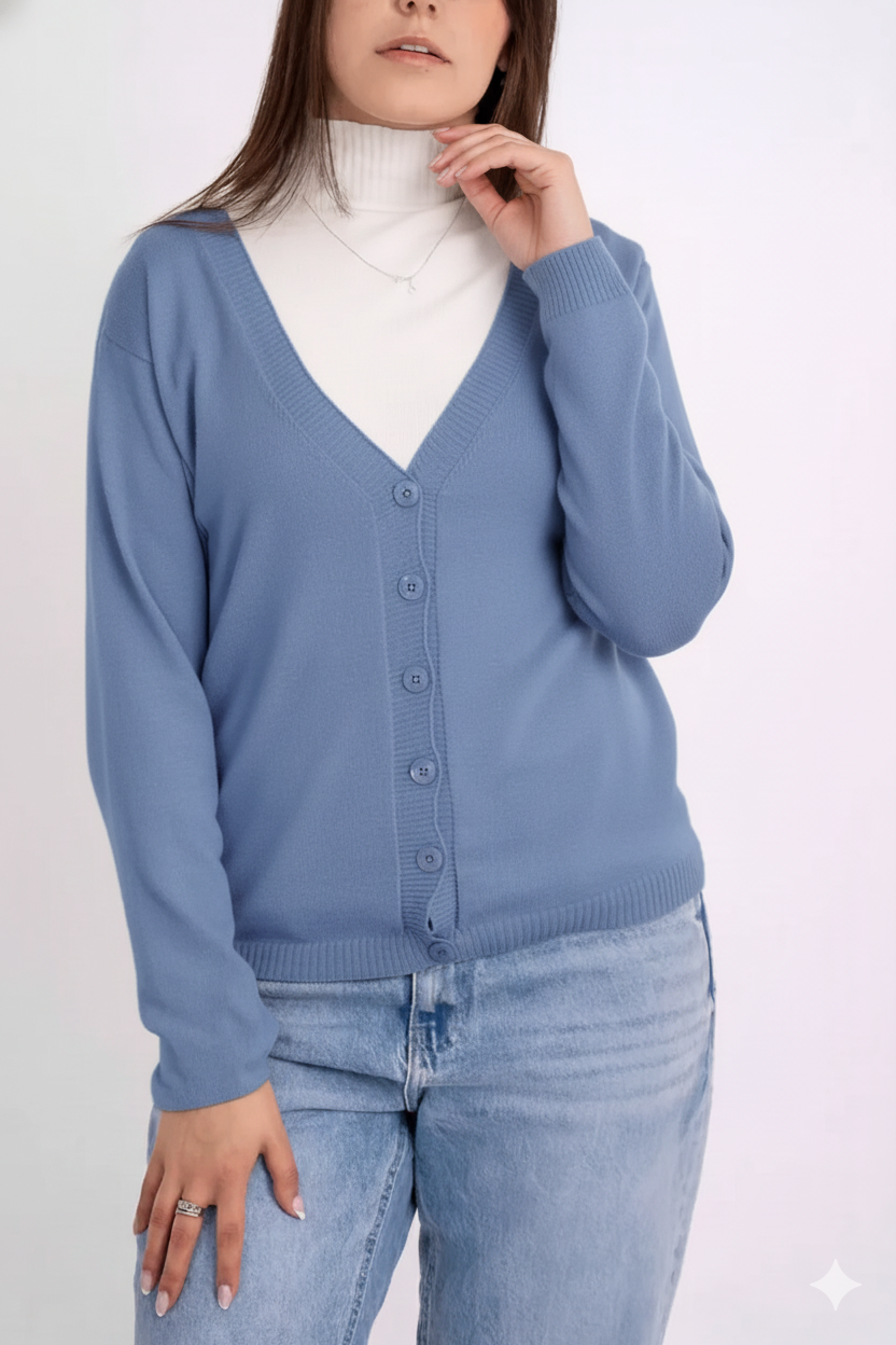 Casaco Básico Botões