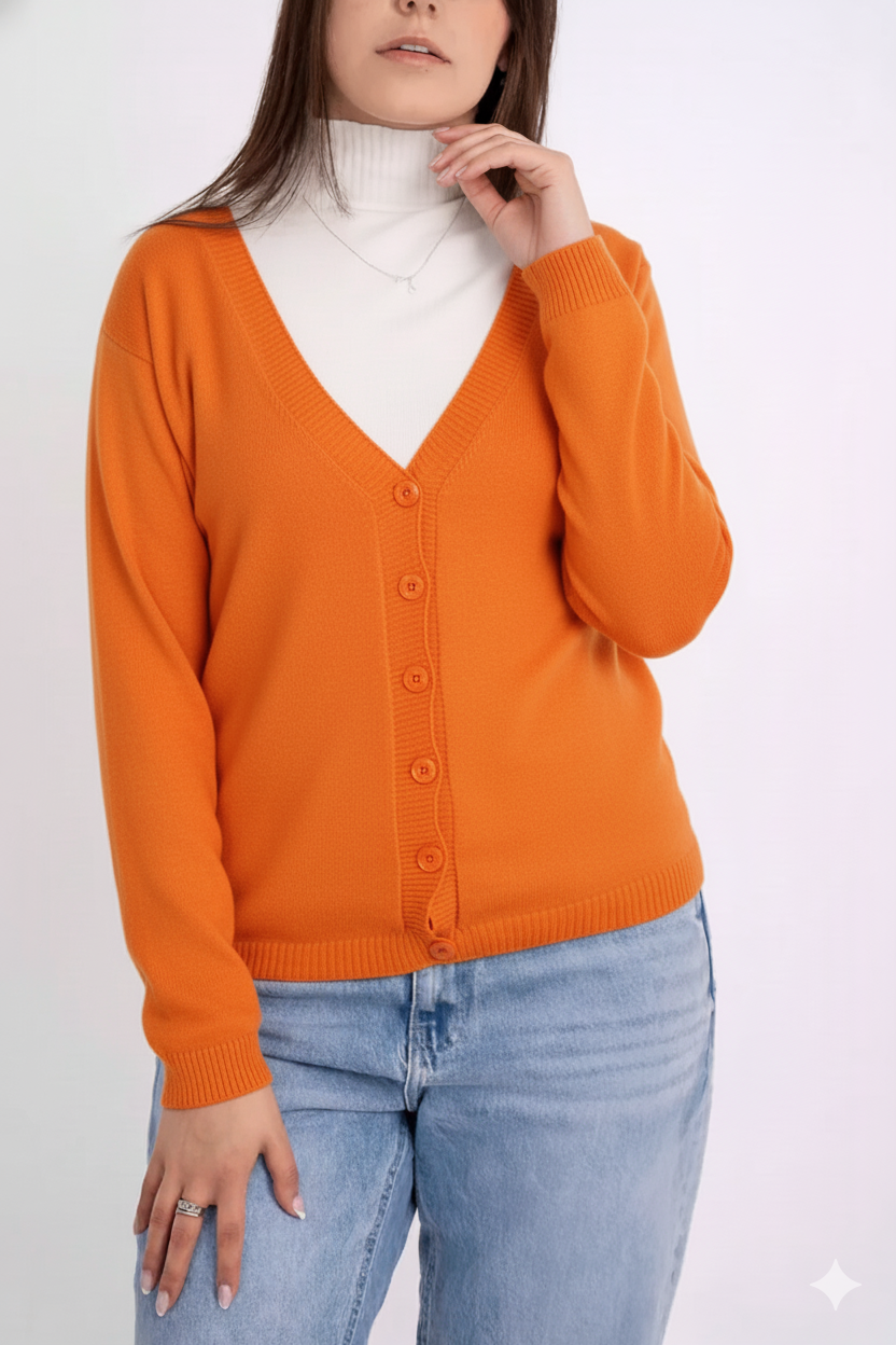 Casaco Básico Botões