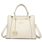 Bolsa de Couro Luxuosa com Grande Capacidade e Design Elegante
