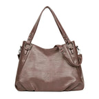 Bolsa de Couro Luxuosa com Grande Capacidade