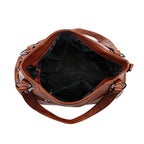 Bolsa de Couro Luxuosa com Grande Capacidade