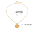 Colar Rotativo Estrela e Lua Banhado a Ouro 18K