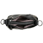 Bolsa Luxuosa Crossbody de Couro Plutônio