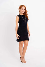 Vestido Rendado Tricot