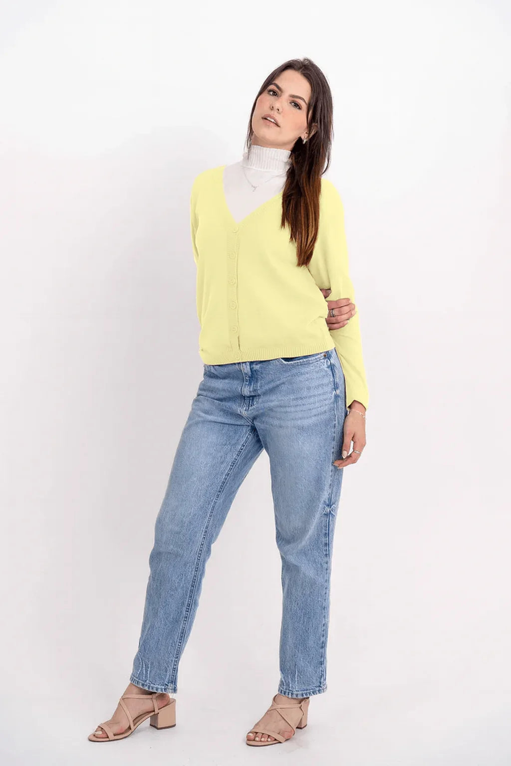 Casaco Básico Botões