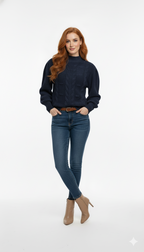 Blusa Trançada Pipoquinha