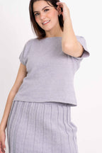 Conjunto Plissado Lurex