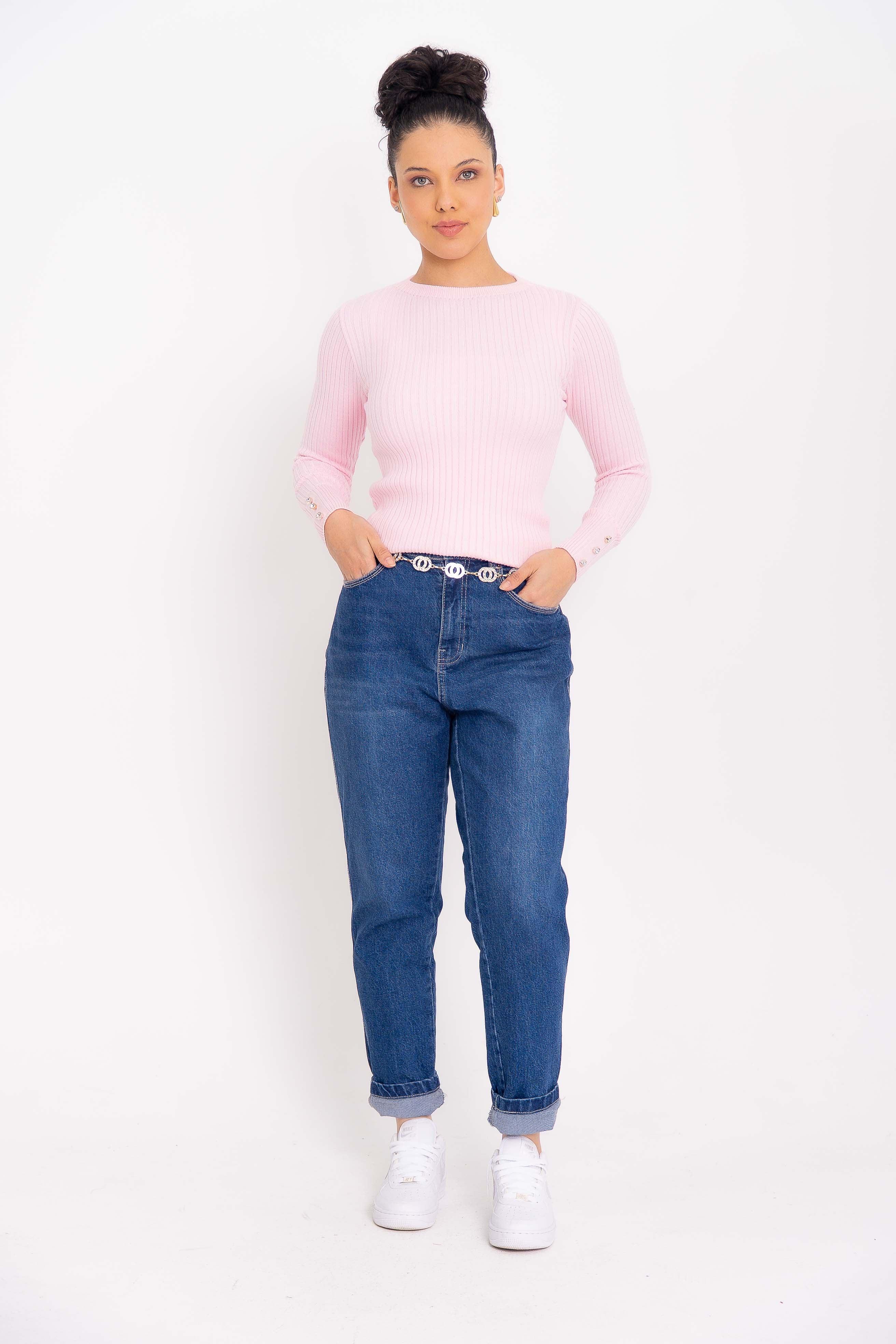 Blusa Modal com Botões