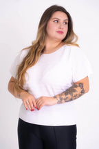 Blusinha Morcego Texturizada