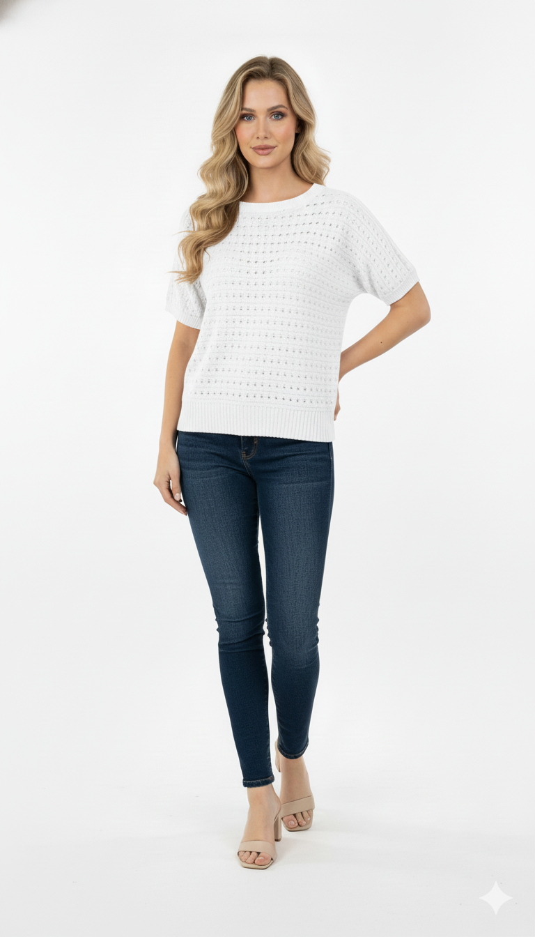 Tshirt Vazadinha de Modal