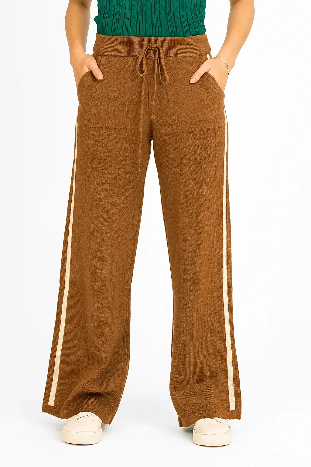 Calça Modal Listrada