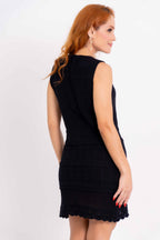 Vestido Rendado Tricot