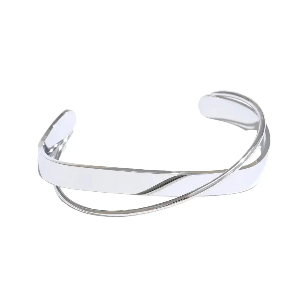 Pulseira Onda Minimalista 18K Ouro Uworld